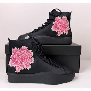 Adidas Y-3 BASHYO Sneakers Men's Size 9.5 Black/White/Pink B43890